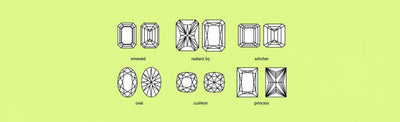 The 5 most popular diamond shapes