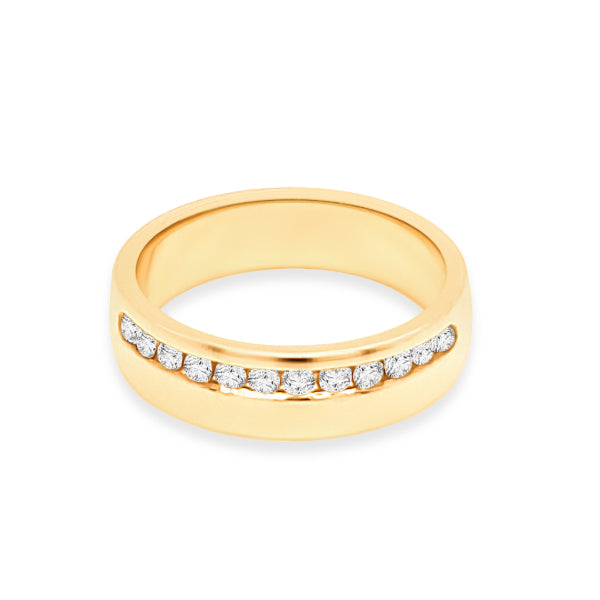 Kirsty - 9ct yellow gold diamond ring
