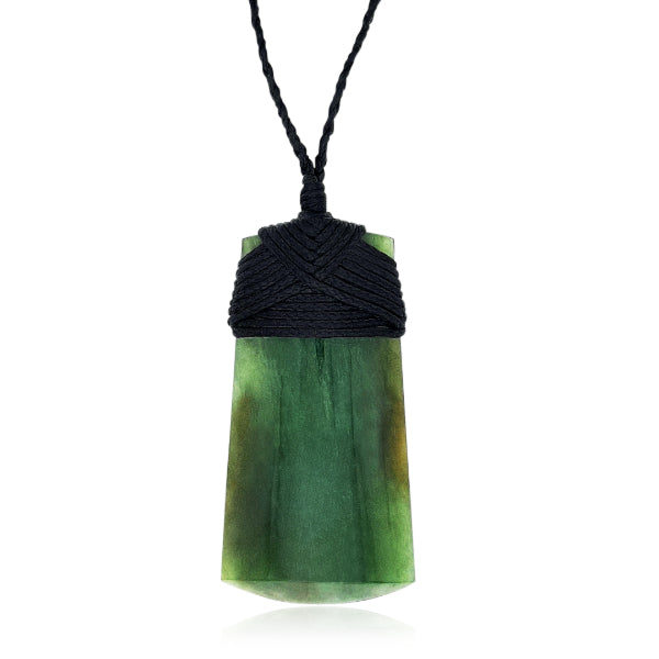 International greenstone toki necklace