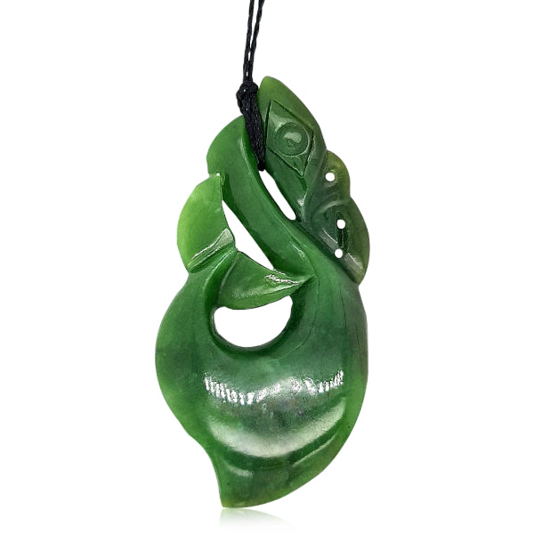 International greenstone manaia necklace