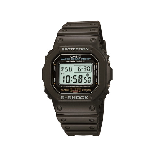Casio men's quartz digital G-Shock watch in black resin