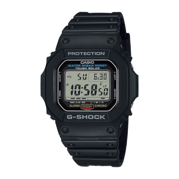 Casio G-Shock men's tough solar watch in black