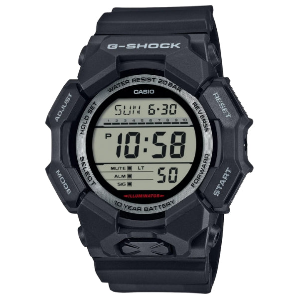 Casio gents G-Shock digital quartz watch with stopwatch and world time