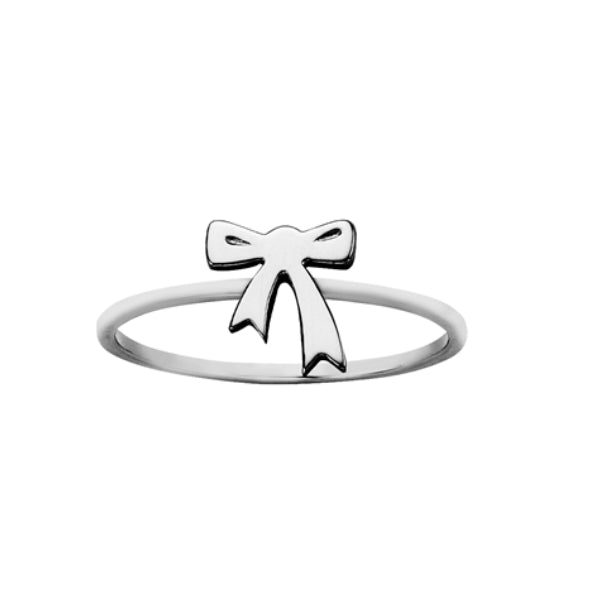 Karen Walker bow ring in sterling silver