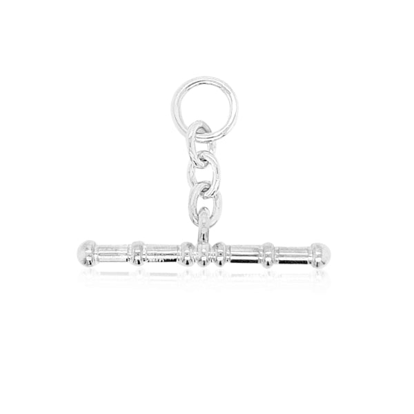T- bar in sterling silver