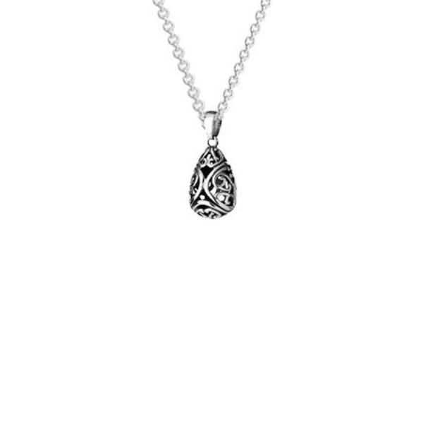 Evolve aroha necklace in sterling silver with chain - 55cm
