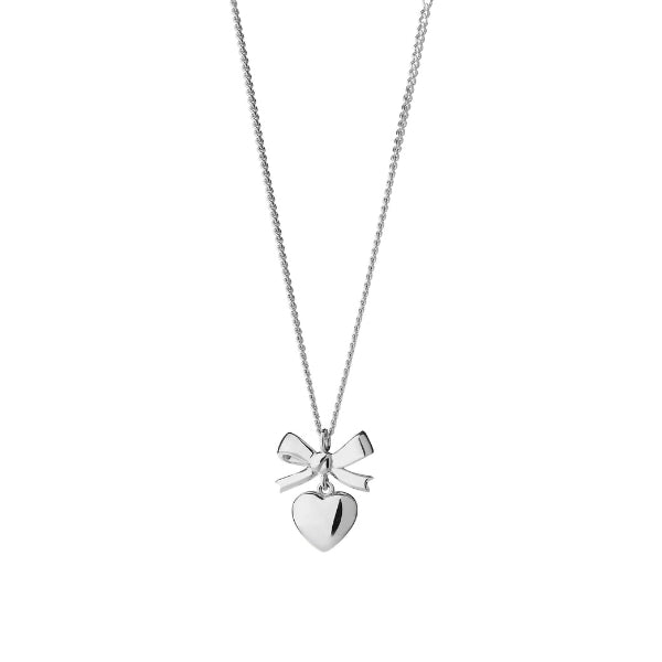 Karen Walker mini superlove necklace in sterling silver - 45cm