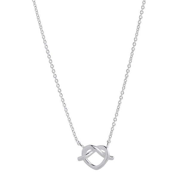 Najo eternal love heart necklace in sterling silver