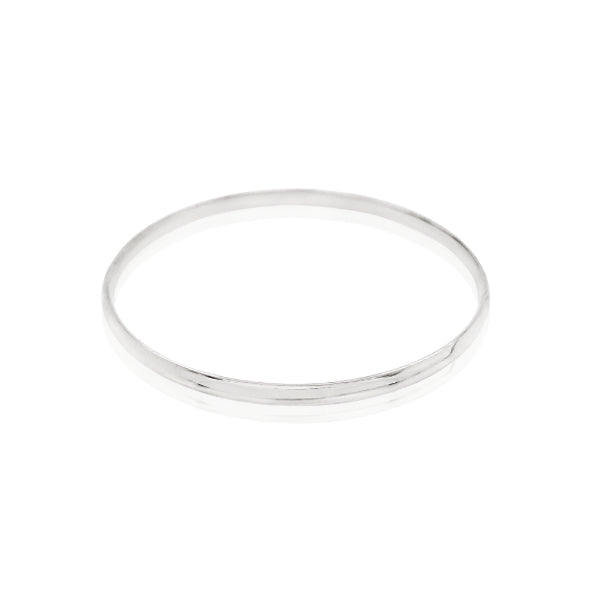 Golf bangle in sterling silver - 4mm