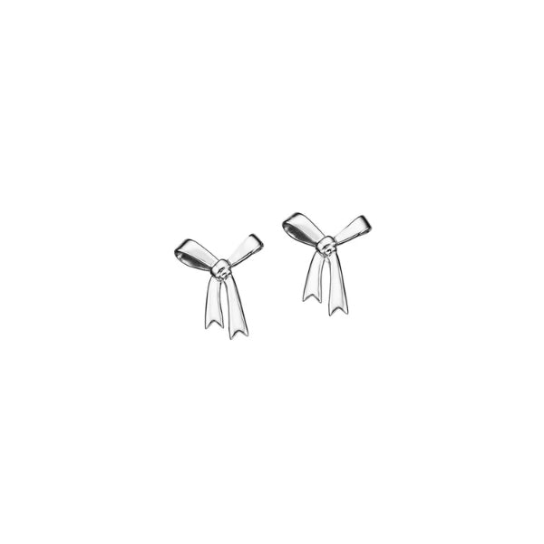 Karen Walker bow stud earrings in sterling silver