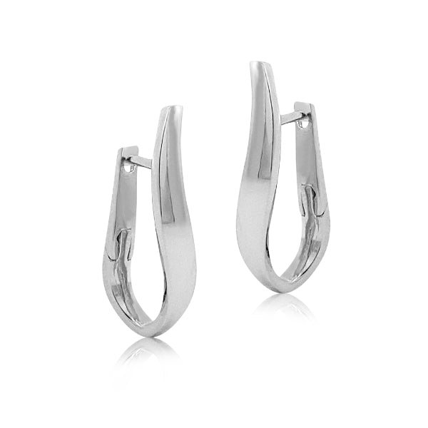 Wiggly silver Huggies
