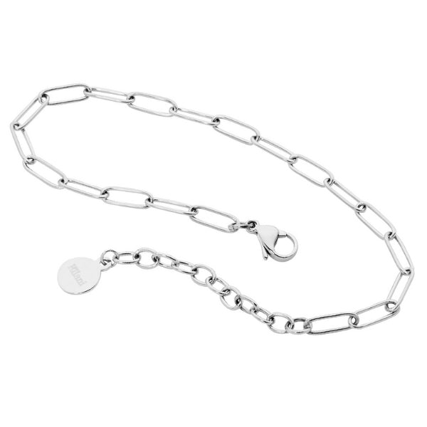 Ellani paperclip bracelet in stainless steel