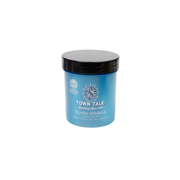 Town talk silver sparkle liquid - 225mls