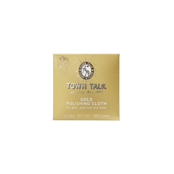 Town talk gold jewellery polishing cloth - mini