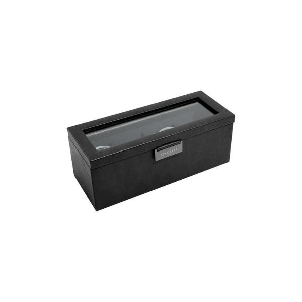Storage for 4 watches in black
