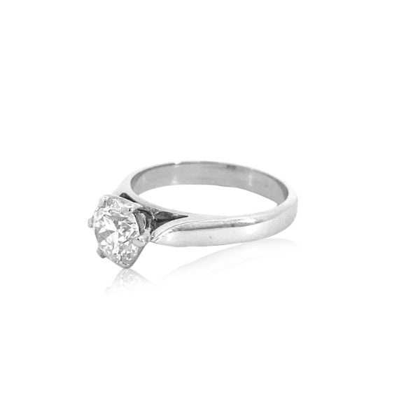 Carrie - 1.20 round brilliant diamond solitaire in 18ct white gold