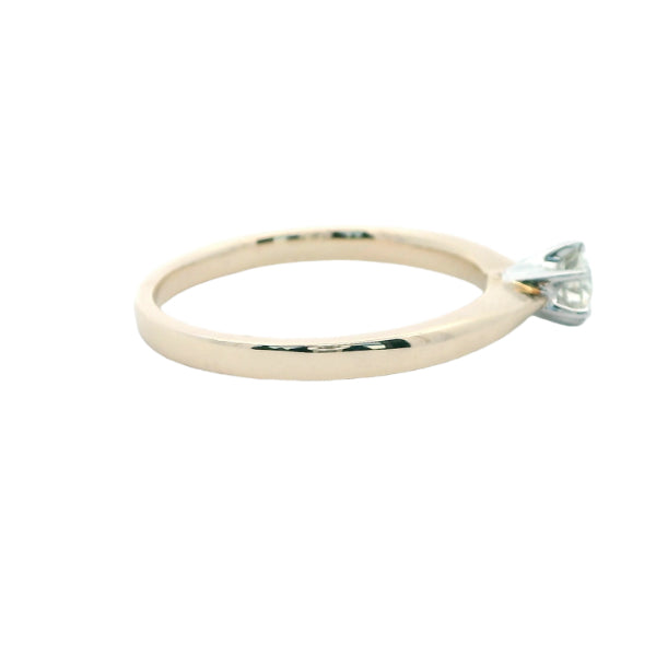 Sienna - diamond solitaire ring in 9ct yellow gold