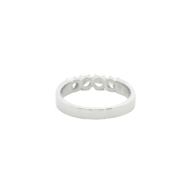 Louise - four stone diamond anniversary in platinum
