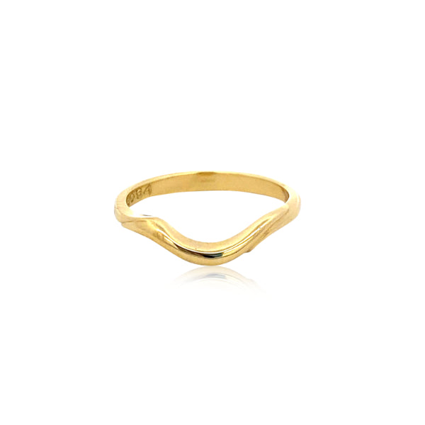 9ct yellow gold fitted wedding band - 2.2mm