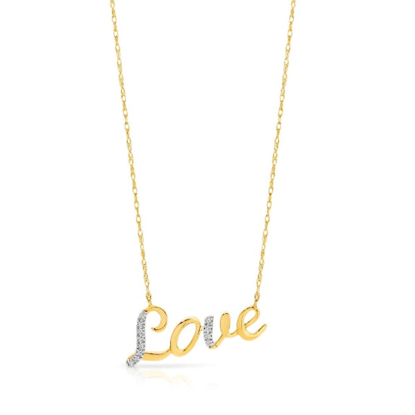 'Love' Necklace