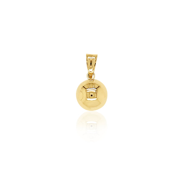 9ct yellow gold Ball pendant