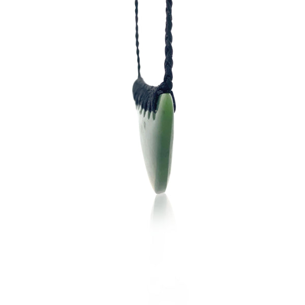 NZ pounamu greenstone bound triangle breastplate