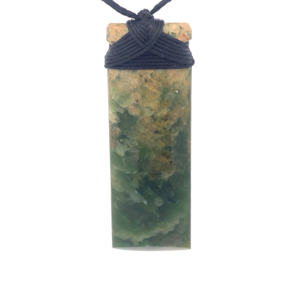 NZ pounamu greenstone toki drop necklace