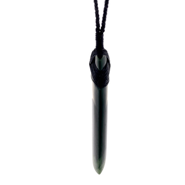 NZ pounamu greenstone bound toki by Jayme Anderson