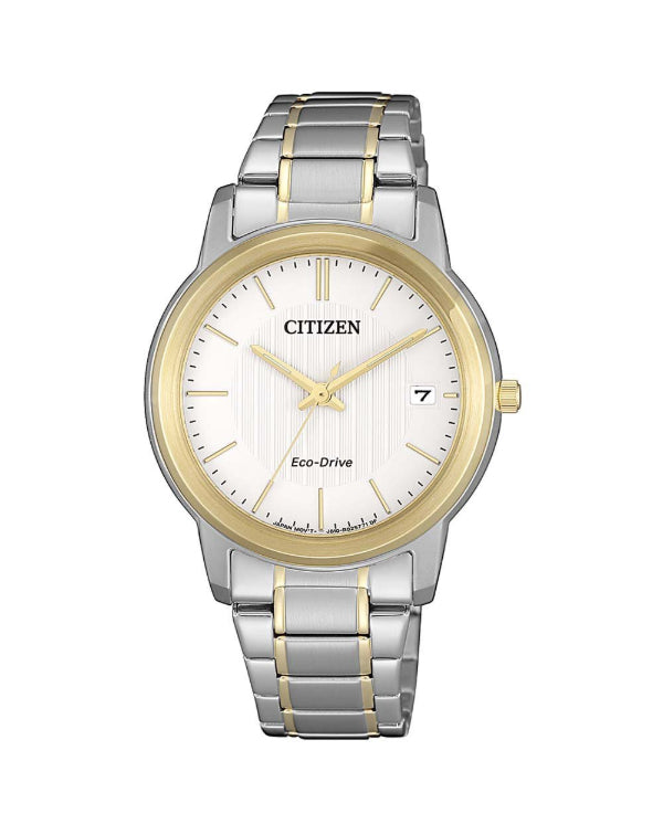 Citizen woman's solar two tone dress watch
