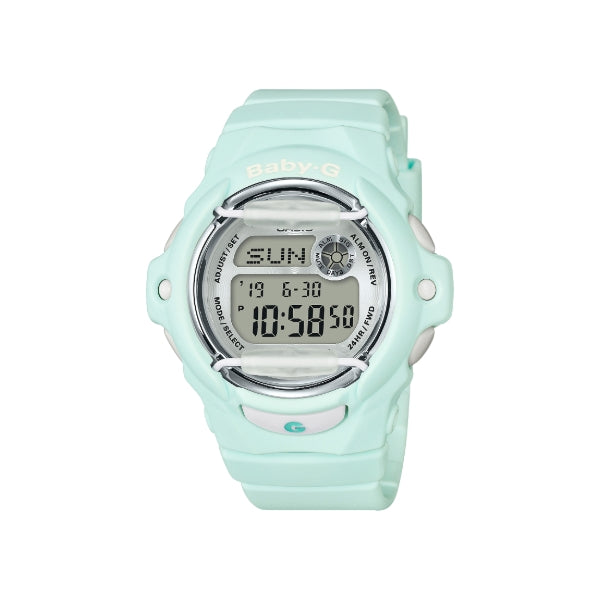 Casio women's Baby-G quartz digital watch in teal