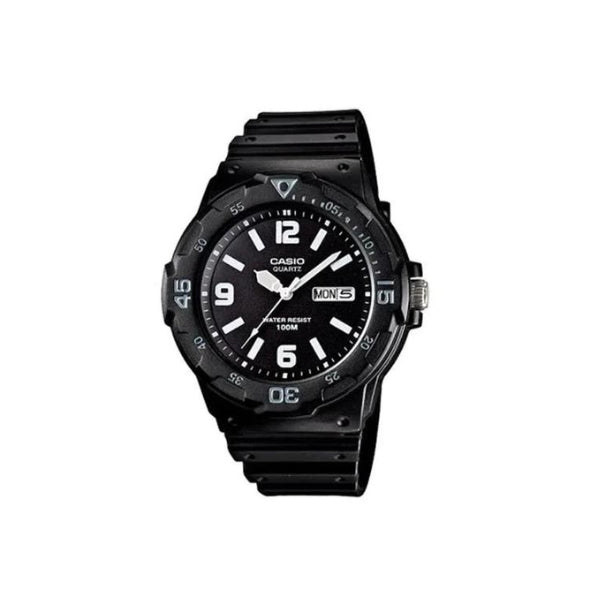 Casio men's quartz watch in black