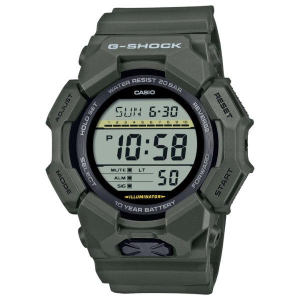 Casio G-Shock men's quartz digital watch in green
