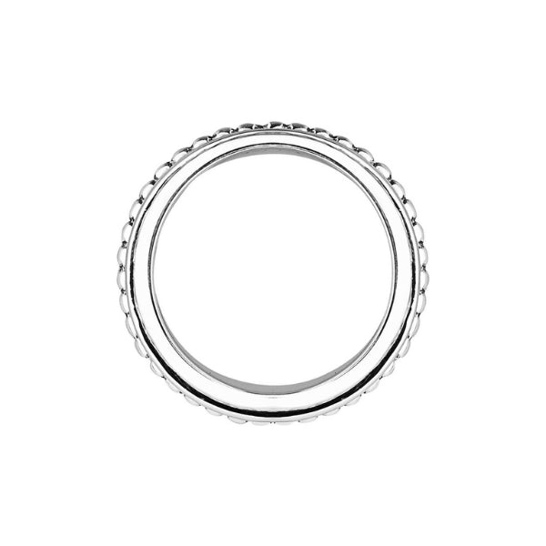Najo - bands of time multi spinning fidget band wide ring in sterling silver