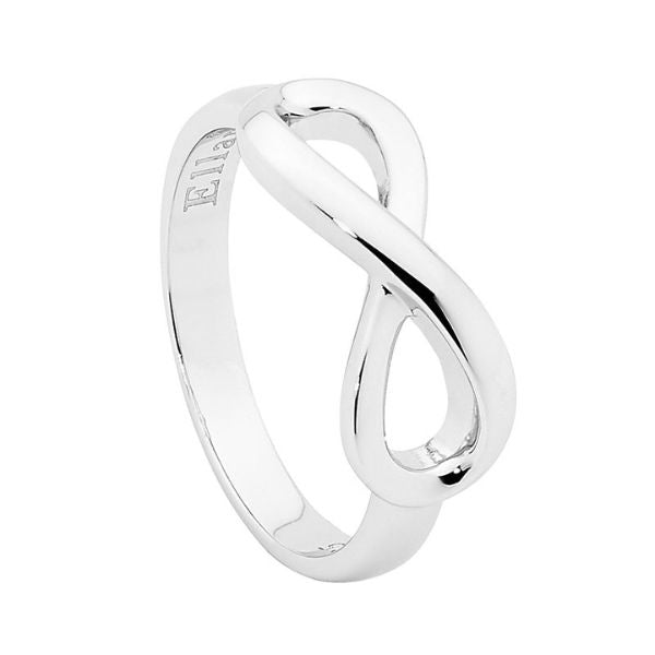 Ellani silver Infinity ring