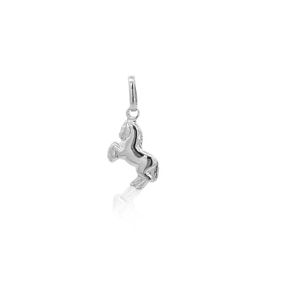 Horse pendant in sterling silver