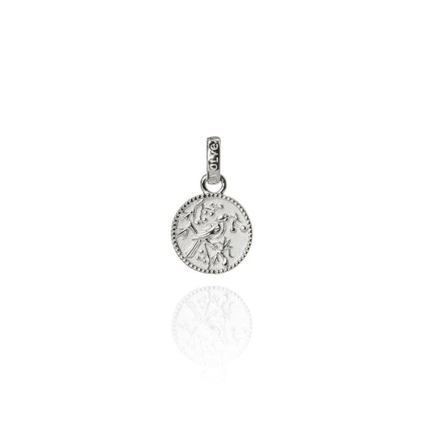 Evolve tui coin necklace in sterling silver