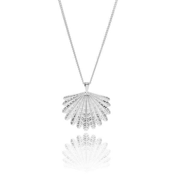 Silver NZ Piwakawaka Necklace