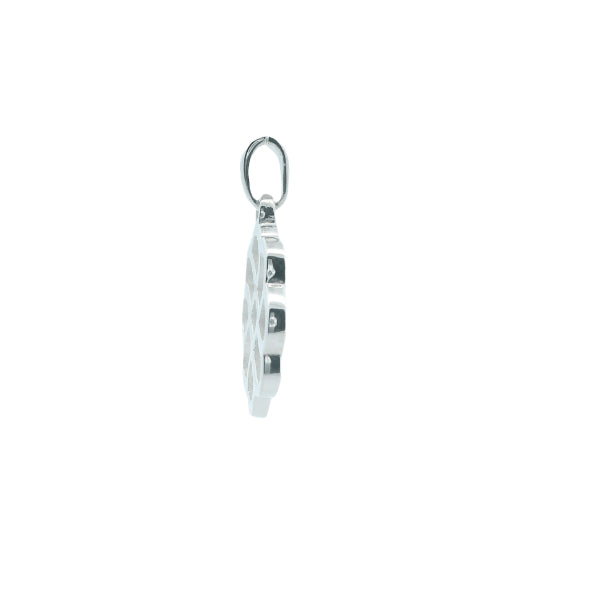 Celtic weave pendant in sterling silver