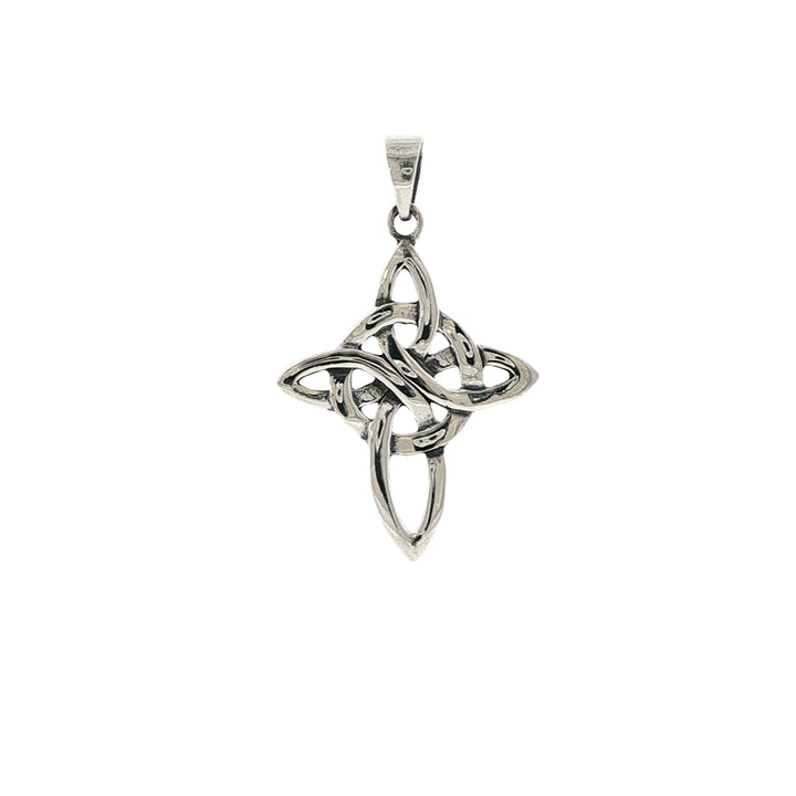 Celtic knot pendant in sterling silver