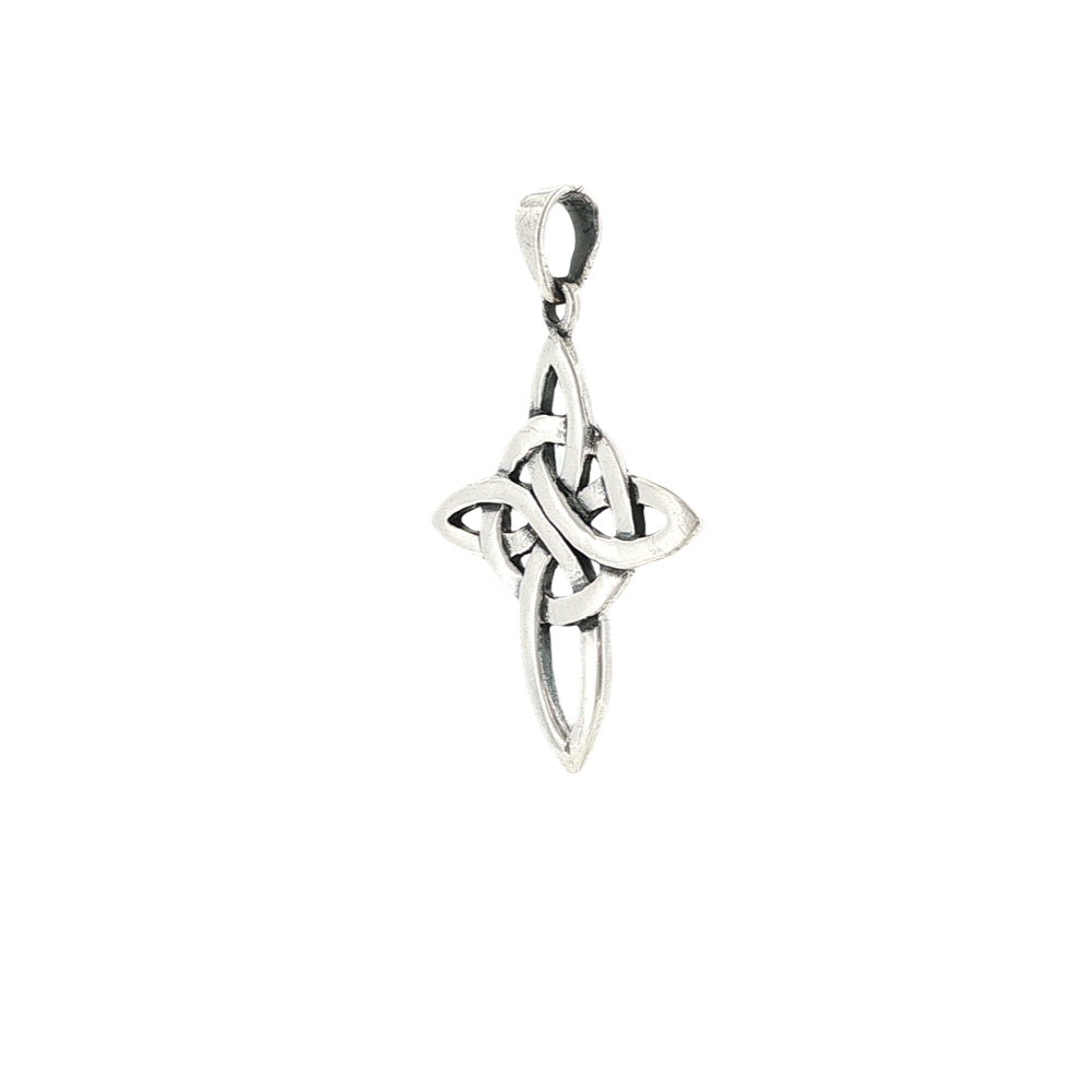 Celtic knot pendant in sterling silver