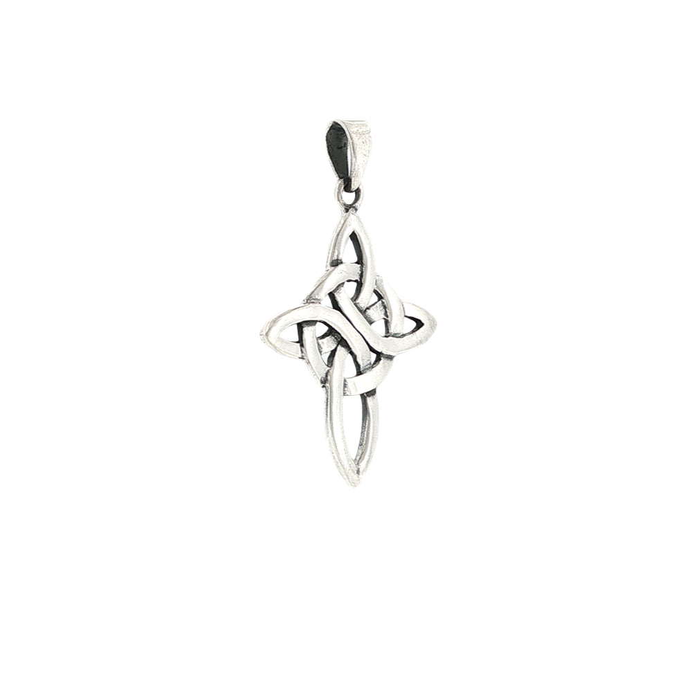 Celtic knot pendant in sterling silver