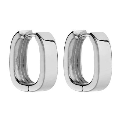 Najo - Elysium hoop earrings in sterling silver