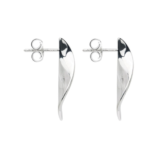 Najo - ocean trail stud earring in sterling silver