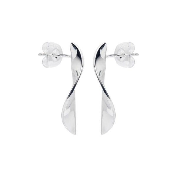Najo - ocean trail stud earring in sterling silver