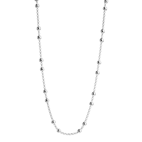 Najo - Belcher chain with balls in sterling silver - 60cm