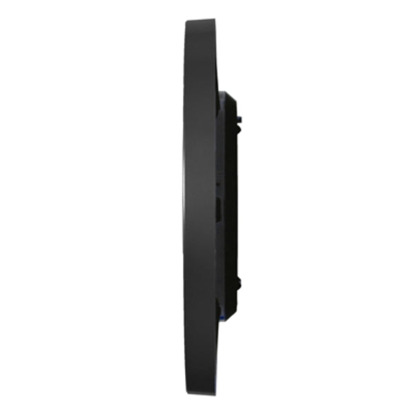 Seiko quartz wall clock in black