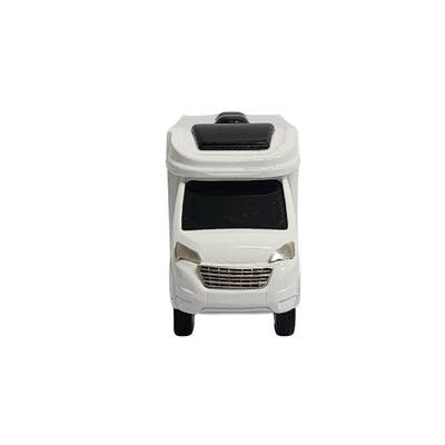 Collectable RV motorhome analogue clock in white
