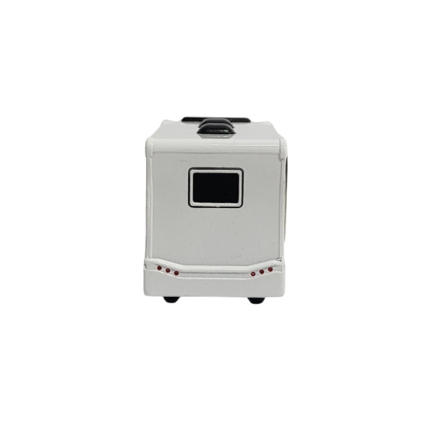 Collectable RV motorhome analogue clock in white