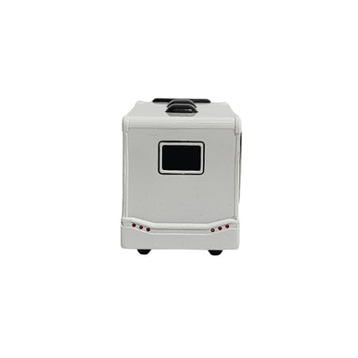 Collectable RV motorhome analogue clock in white