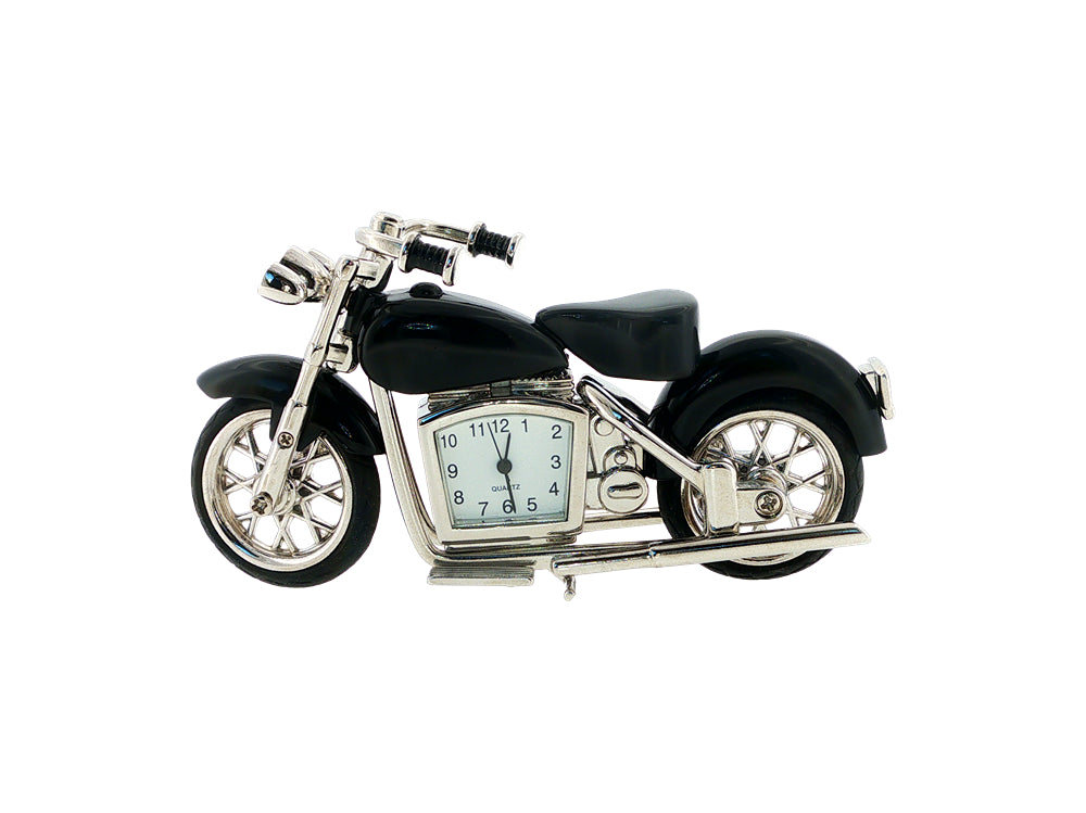 Collectable motorcycle novelty clock